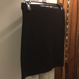 Black stretchy mini skirt!